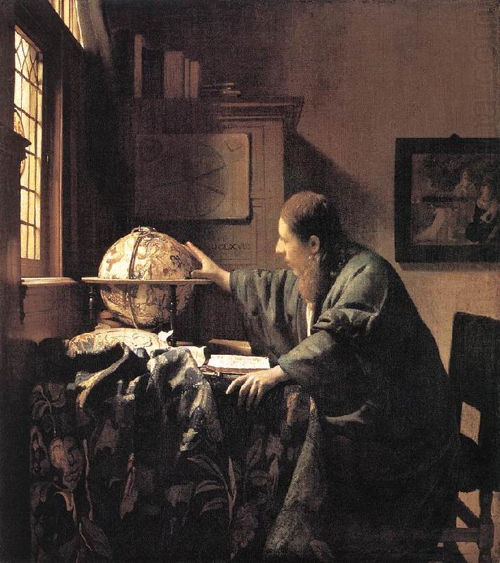 VERMEER VAN DELFT, Jan The Astronomer et china oil painting image